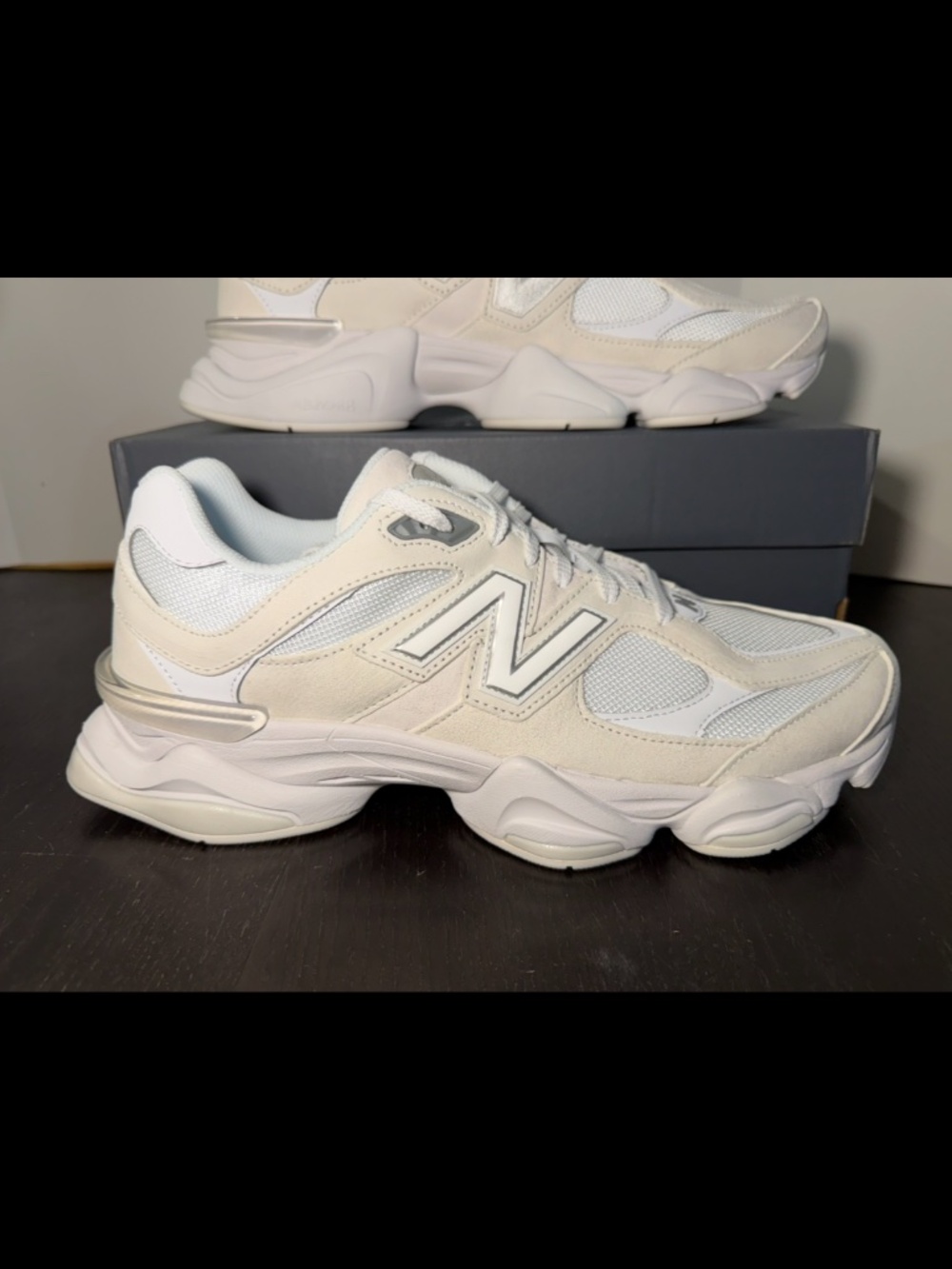 New Balance 9060 Shoes Sneakers U9060277 Reflective/White Mens 13D